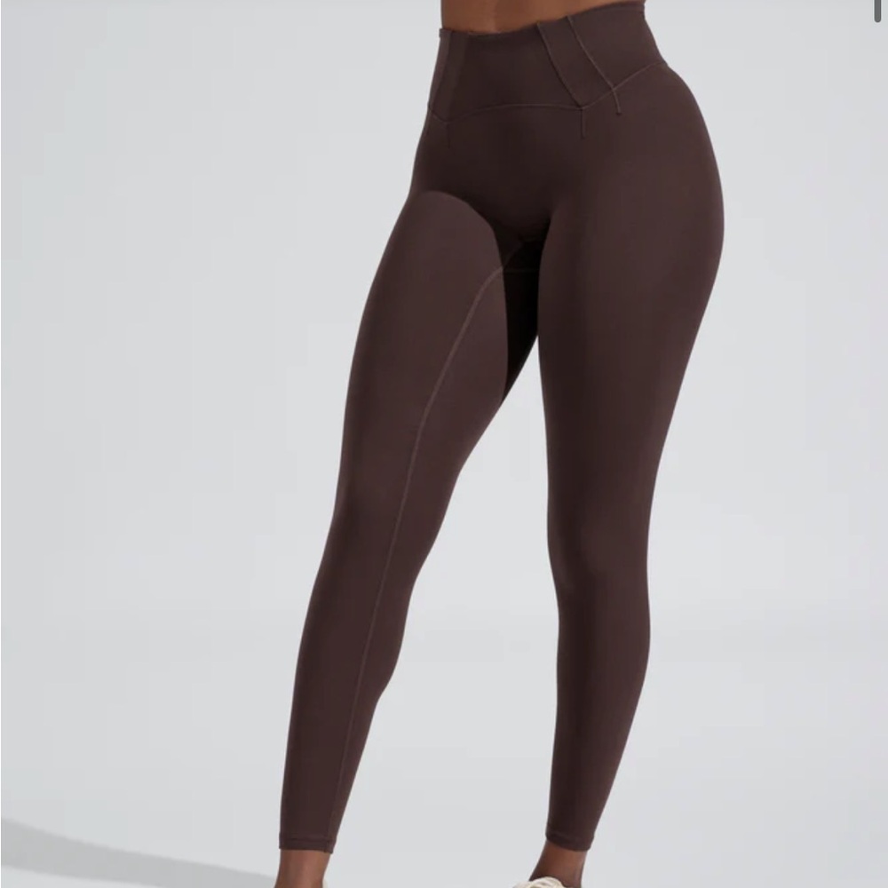 Buffbunny corset leggings - brown